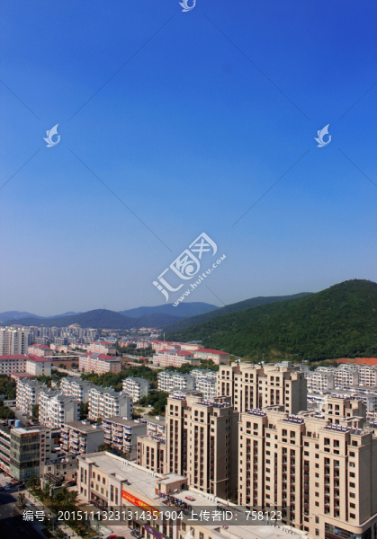 城市上空