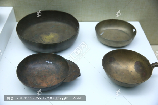 清代銅盤(pán)銅缽