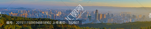 日出曲靖全景