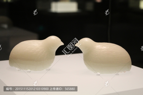 白玉鵪鶉盒