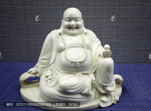 石雕,坐彌勒佛