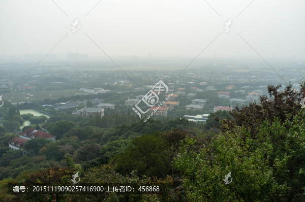 上海佘山俯瞰