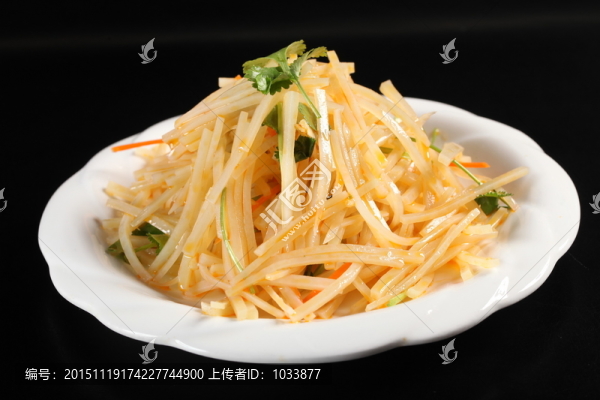 熗拌土豆絲