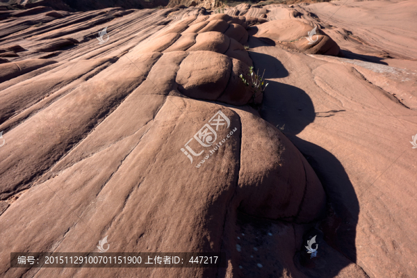 陜西靖邊波浪谷