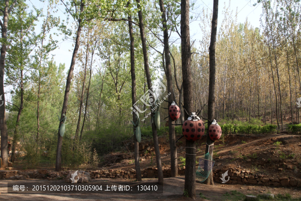 景區(qū)雕塑,景觀,瓢蟲(chóng)