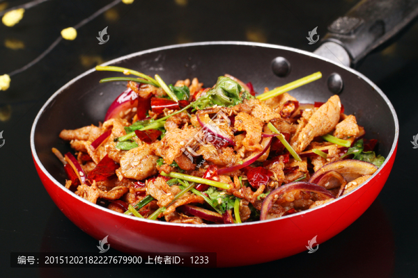 炒烤羊肉