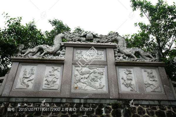 石雕龍,定安,文筆峰,海南省