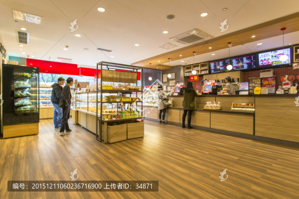 面包店內(nèi)景