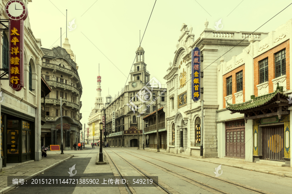 上海南京路老照片
