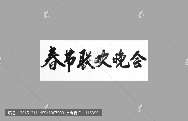 春節(jié)聯(lián)歡晚會(huì)