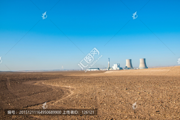 戈壁灘電廠