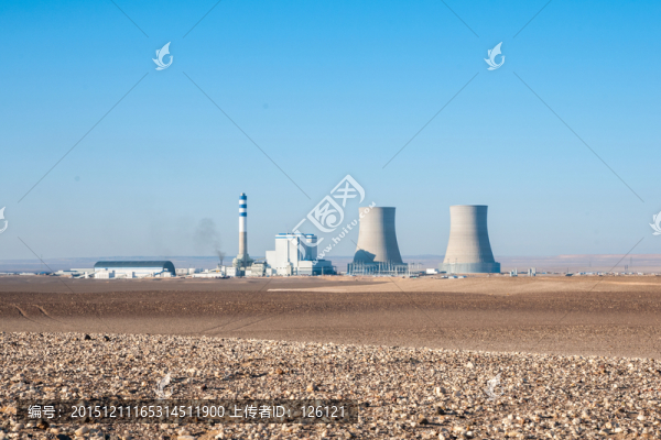 戈壁灘電廠