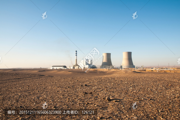 戈壁灘電廠