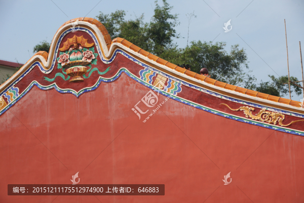 古廟外景,寺廟
