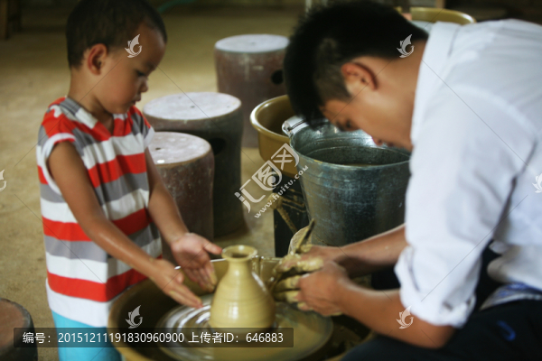 陶藝,手勢(shì),手工制陶,制陶