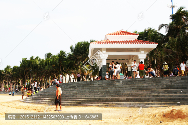 背影,海邊,遮陽傘,大海,休閑