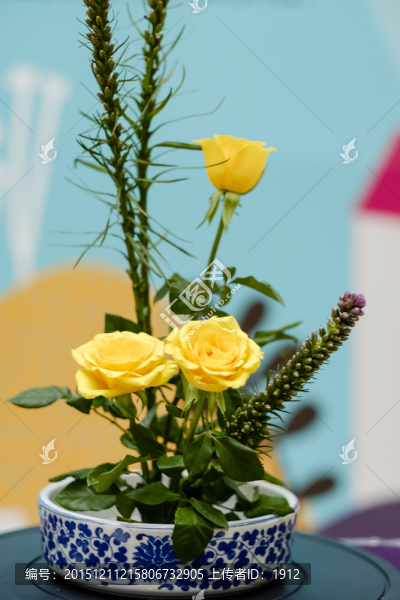插花