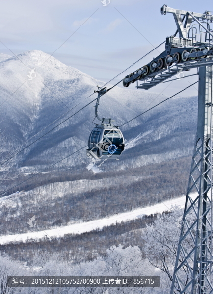 滑雪索道