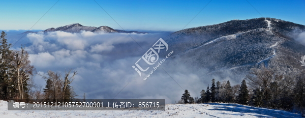 冬天云海