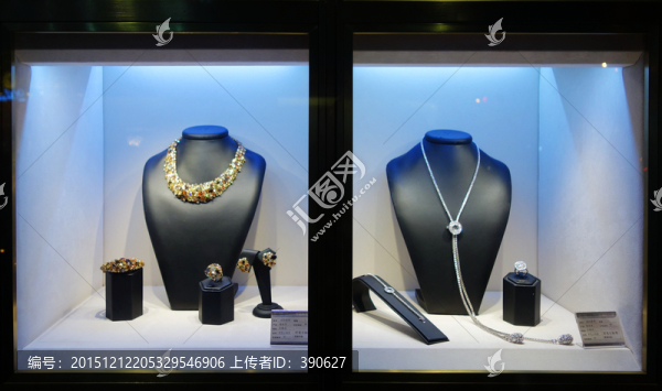 珠寶展示櫥窗
