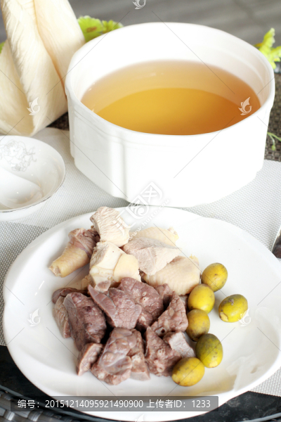 青欖燉豬肺湯
