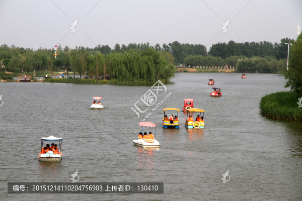 城市公園,游船