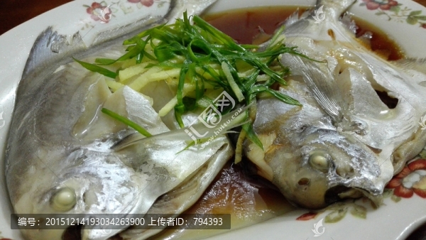 清蒸鯧魚