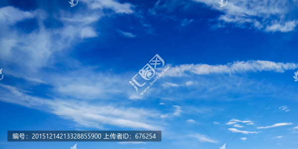 藍天白云