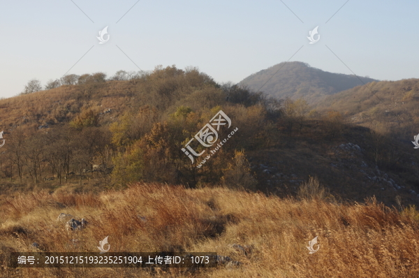 深秋滁州大豐山