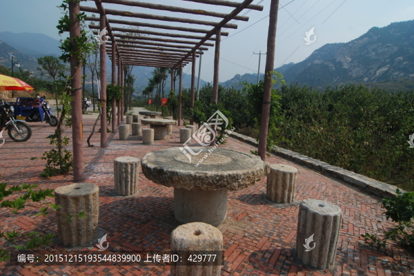 石桌,石凳