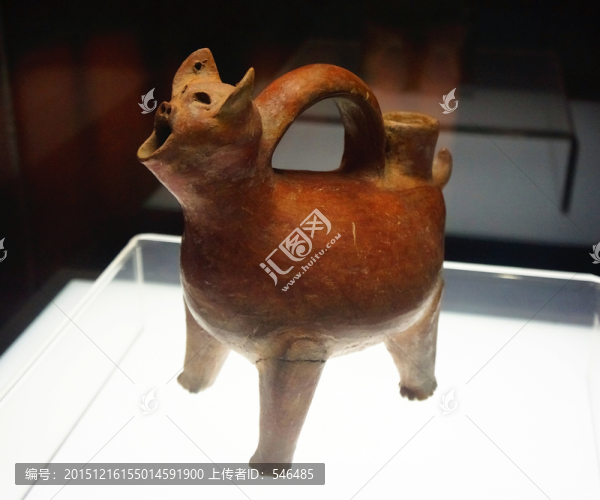 大汶口文化,紅陶獸形壺