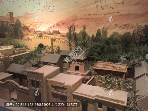 西域建筑模型