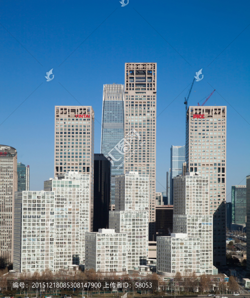 北京CBD建筑