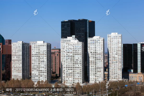 北京CBD建筑