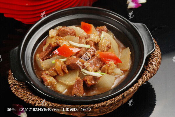 蘿卜牛腩煲