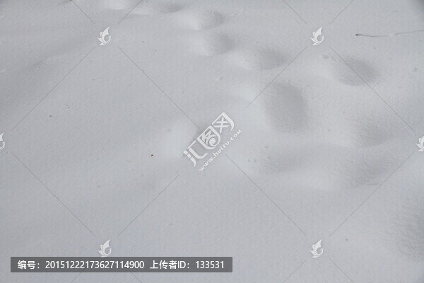 雪地紋理,雪地痕跡