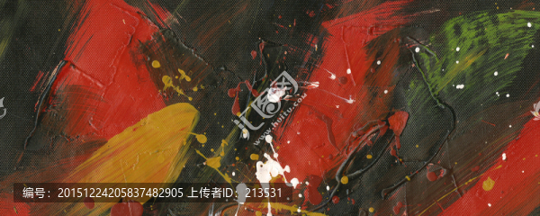 抽象油畫
