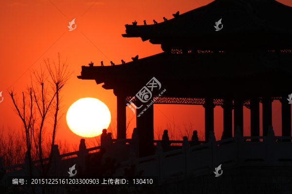 夕陽紅,傳統(tǒng)建筑