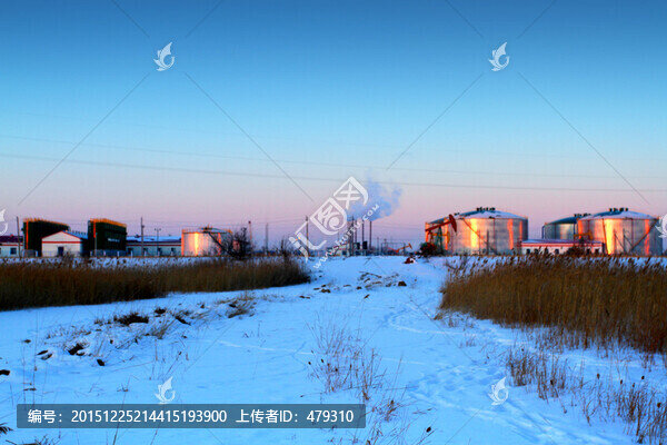油田,油罐,油氣工廠
