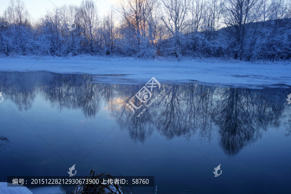 根河冰雪風(fēng)光