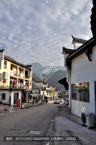 九華山風(fēng)光,九華街景區(qū)