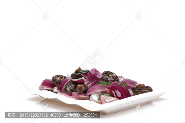小香菇炒洋蔥