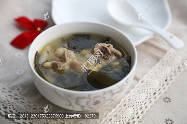 排骨海帶黃豆湯
