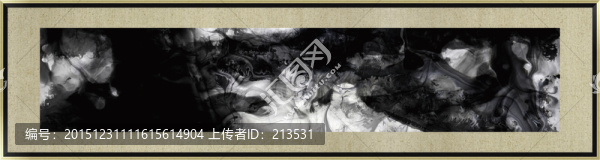 水墨電分,水墨畫,寫意