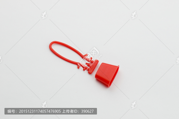 紅色塑料簡易鎖扣