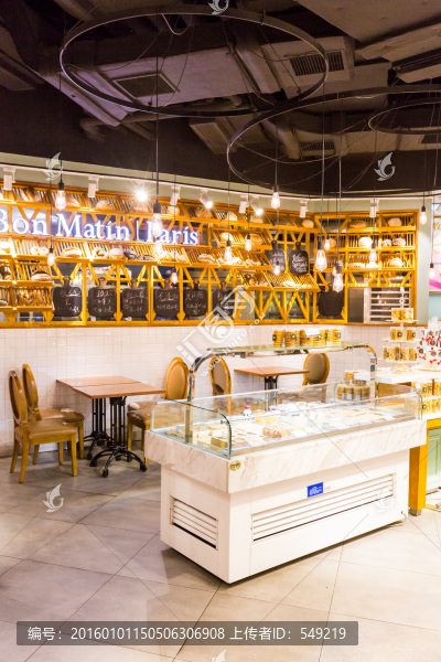 甜品店,面包店