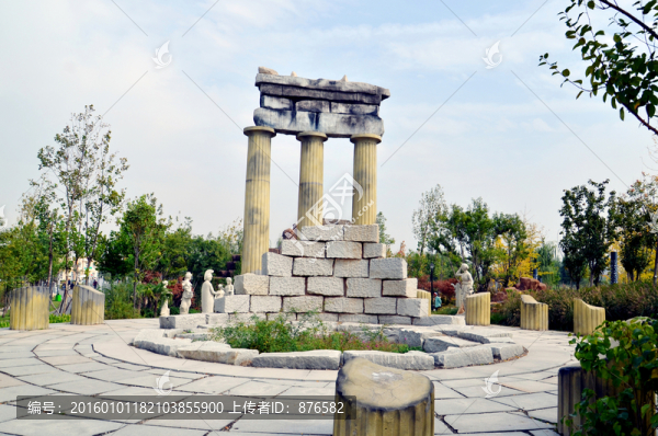 世園古羅馬建筑