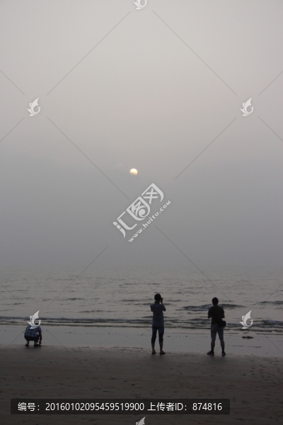 海邊日出