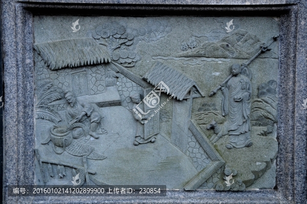 宗教壁畫,石雕壁畫