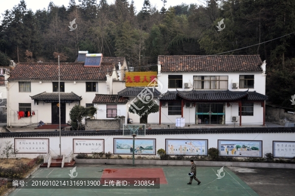 九華山風光,九華街街景
